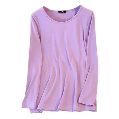 Plus Size Women's Red Elastic T-Shirt 124 Bust Fat Sister Fashion Bottoming Shirt 63364