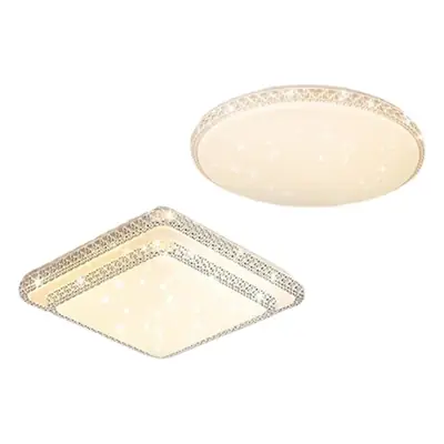 Crystal Diamond Ceiling Lamp for Bedroom Study Living Room