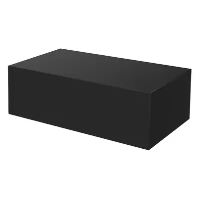 Black 210D Oxford Cloth Rain Cover for Outdoor Furniture