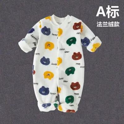 Baby Fleece Winter Romper 0 Newborn Thickened