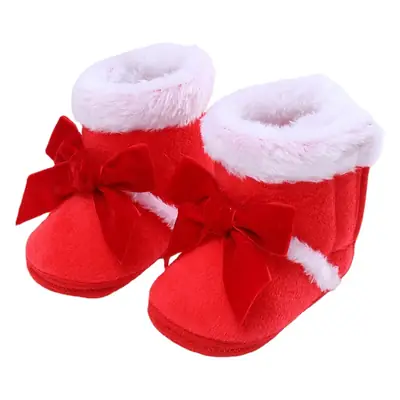 2022 New Toddler Shoes 0-1 Years Old Soft Sole Anti-Slip Baby Shoes 3-5-7-9 Months Newborn Baby Shoes Bow