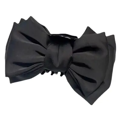 Black Big Bow Hairband for Women Summer