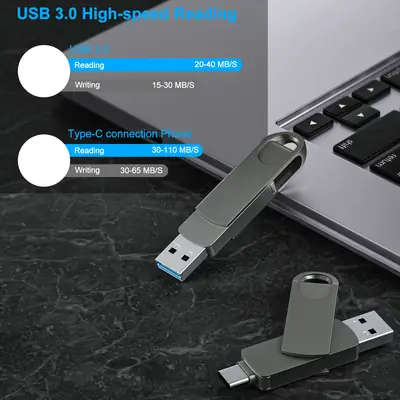 Huawei Type-C USB Flash Drive 512g Rotating Metal