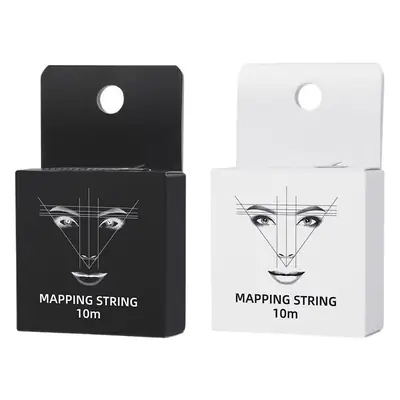 White Tattoo Positioning Ruler 10m Mapping String