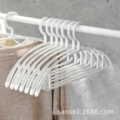 Non-Slip Seamless Hanger for Clothes Storage