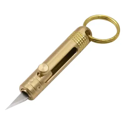 Mini Express Knife Brass Self Defense Pocket Knife
