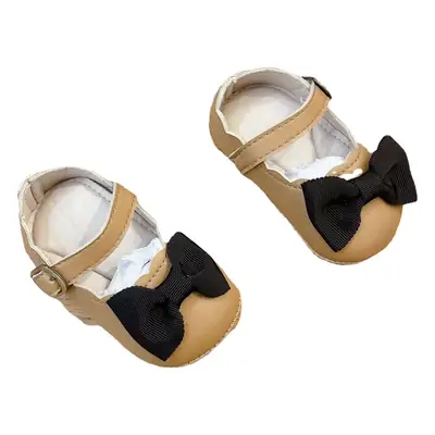 Autumn Baby Toddler Shoes Bowknot Black Small Leather Shoes Girls Soft Sole Little Girls Single Shoes Girls Princess Shoes