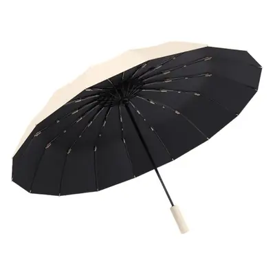 Full Automatic Black Umbrella UV Protection Large