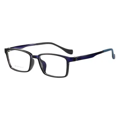 Asalu Square Frame Teen Glasses Blue Myopia Light