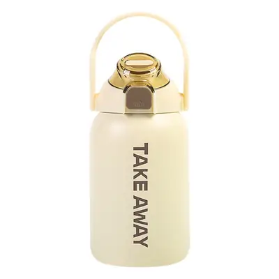 Portable Phone Holder with 850ml Stainless Steel Thermos Cup