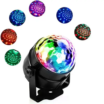 Mini Cross-Border LED Magic Ball Remote Control