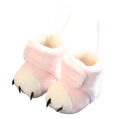 Newborn baby shoes winter men's and women's baby shoes 0-3-6 months soft bottom cute children 1 year old 100 days full moon