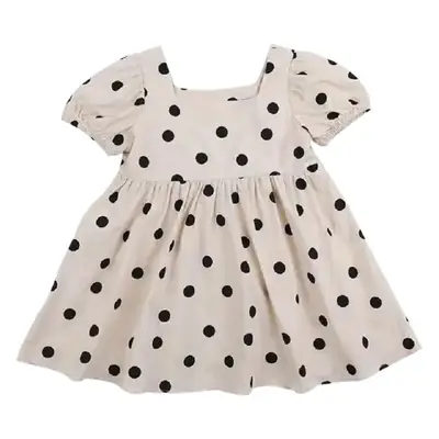 2022 Girls Polka Dot Skirt Dress for Summer