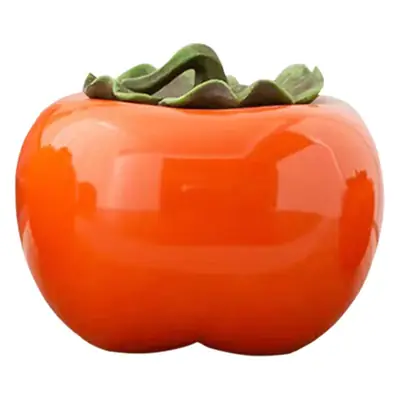Ceramic Persimmon Tea Pot Large Medium Small