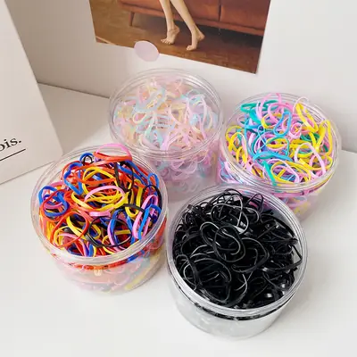 Rubber Bands High Color Hair Rope Disposable