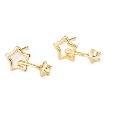 Gold Star Earrings for Women Summer Wear 2022