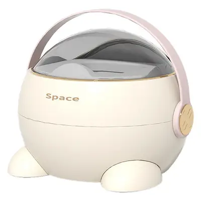White Portable Baby Urinal Bedpan with High-Quality Foam