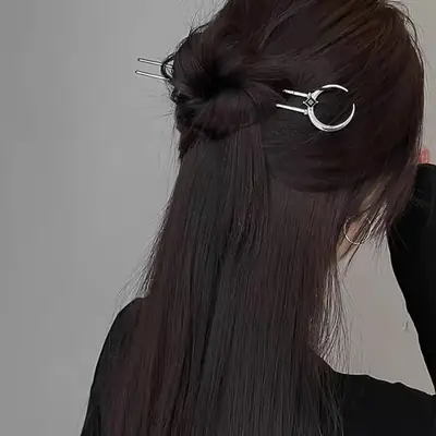 Men's Round Hairpin with European Style Ball Head