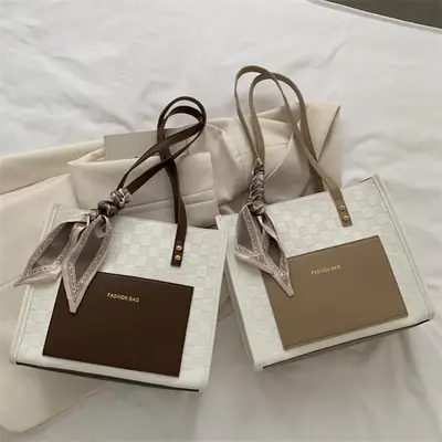 Women's White Crossbody Tote Bag 2026 New Style