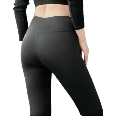 Black Shark Skin Leggings Women's Outer Wear Spring and Autumn High Waist Shark Pants Thin Thin Leg Hip Yoga Barbie Pants