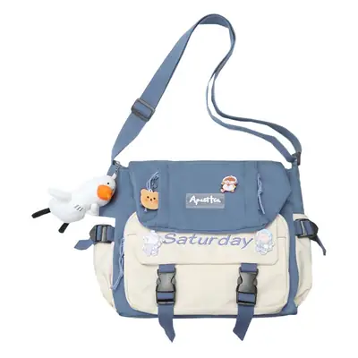 Nylon Crossbody Bag for Girls Large Capacity Fashionable