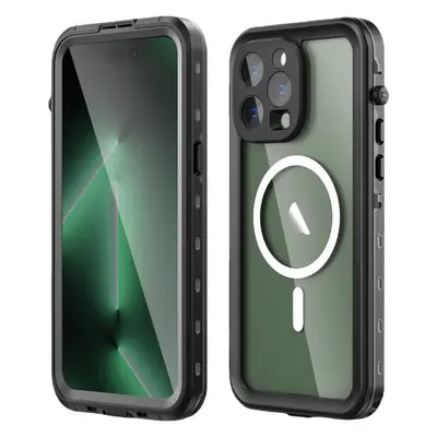 Waterproof Mag Safe Phone Case for 14 Pro
