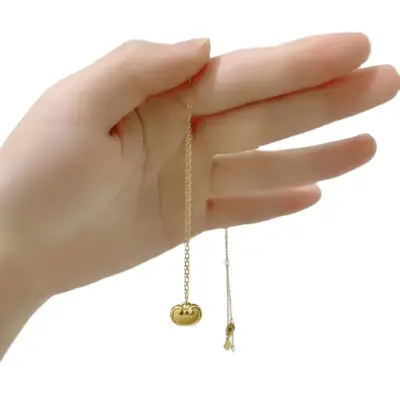 Vietnam Sand Gold Love Necklace for Women