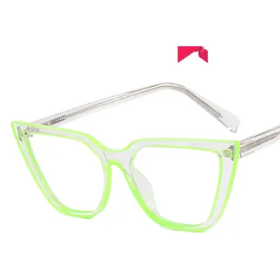 Pink Cat-Eye Glasses with Anti-Blue Light 2022