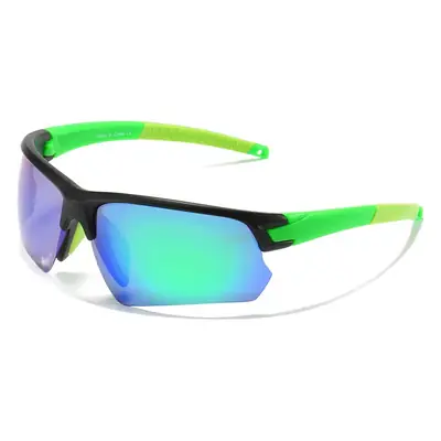 Men Women Polarized Sports Sunglasses Green Blue