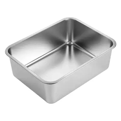 304 Stainless Steel Square Basin 50x35cm