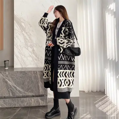 Large Size Korean Style Loose Sweater Women Outwear