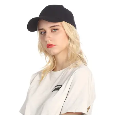Men Women Baseball Caps Pure Cotton Large Head