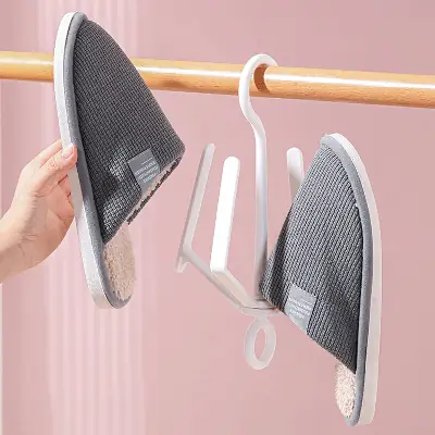 Rotatable Windproof Shoe Drying Rack for Small Spaces