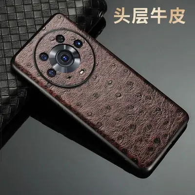 Magic4 4Pro Mobile Phone Case with Ostrich Head Leather Protection