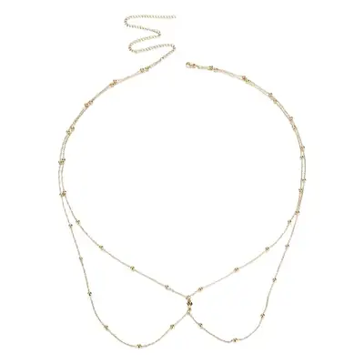 European American Cross Border Waist Chain Sexy Casual Women's Beach Street Photoshoot Double-layer Waist Body Chain Waist Chain