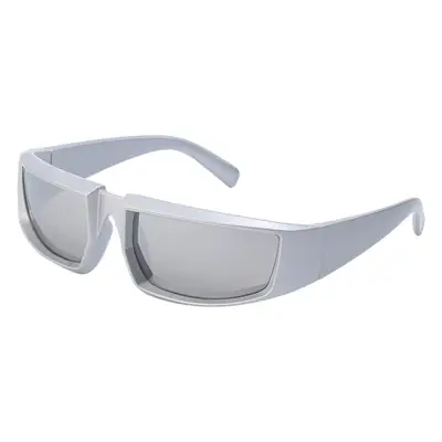 Anti-UV Sunglasses for Women Steampunk Style White