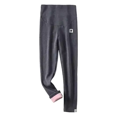 Fleece Lined Fitted Abdominal Pants for Women
