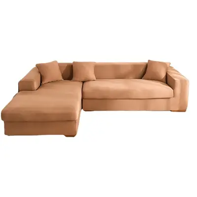 Milk Silk Elastic Sofa Cover All-inclusive High Weight