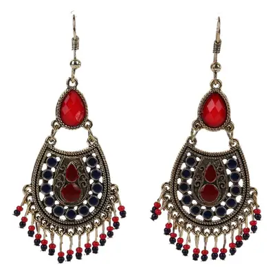 Drop-shaped Ethnic Earrings for Women Bohemian Jewelry