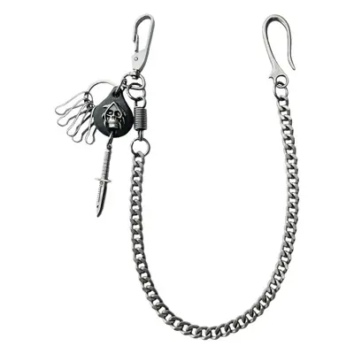 Genuine Leather Punk Pendant Belt for Men