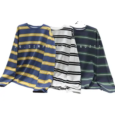Long Sleeve Striped T-Shirt for Boys Autumn Wear