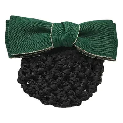 Blue Bow Hairpin for Women with Soft Cotton Base