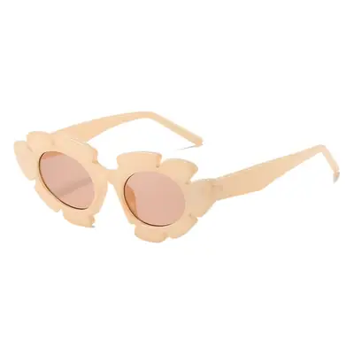 Green Cat-Eye Sunglasses for Women