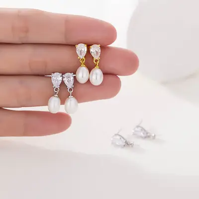 Japanese & K-Style Pearl Earrings for Women