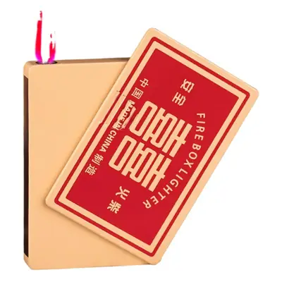 VPro 756 Metal Windproof Lighter DIY Creative Matchbox