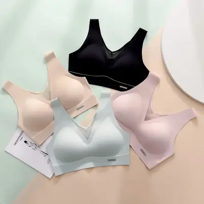 Wire-Free Push-Up Seamless Underwear for Women