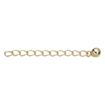 S925 Sterling Silver Extended Chain Necklace with Light Ball