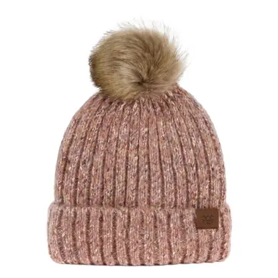 Knitted Wool Hat with Fur Pom Pom for Men Winter
