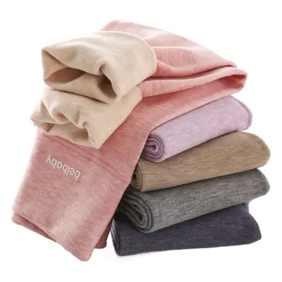 Velvet Warm Pants Large Children's Fall Winter High Waist