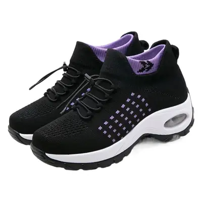 Women Grey Slip-on Sneakers Large Air Cushion